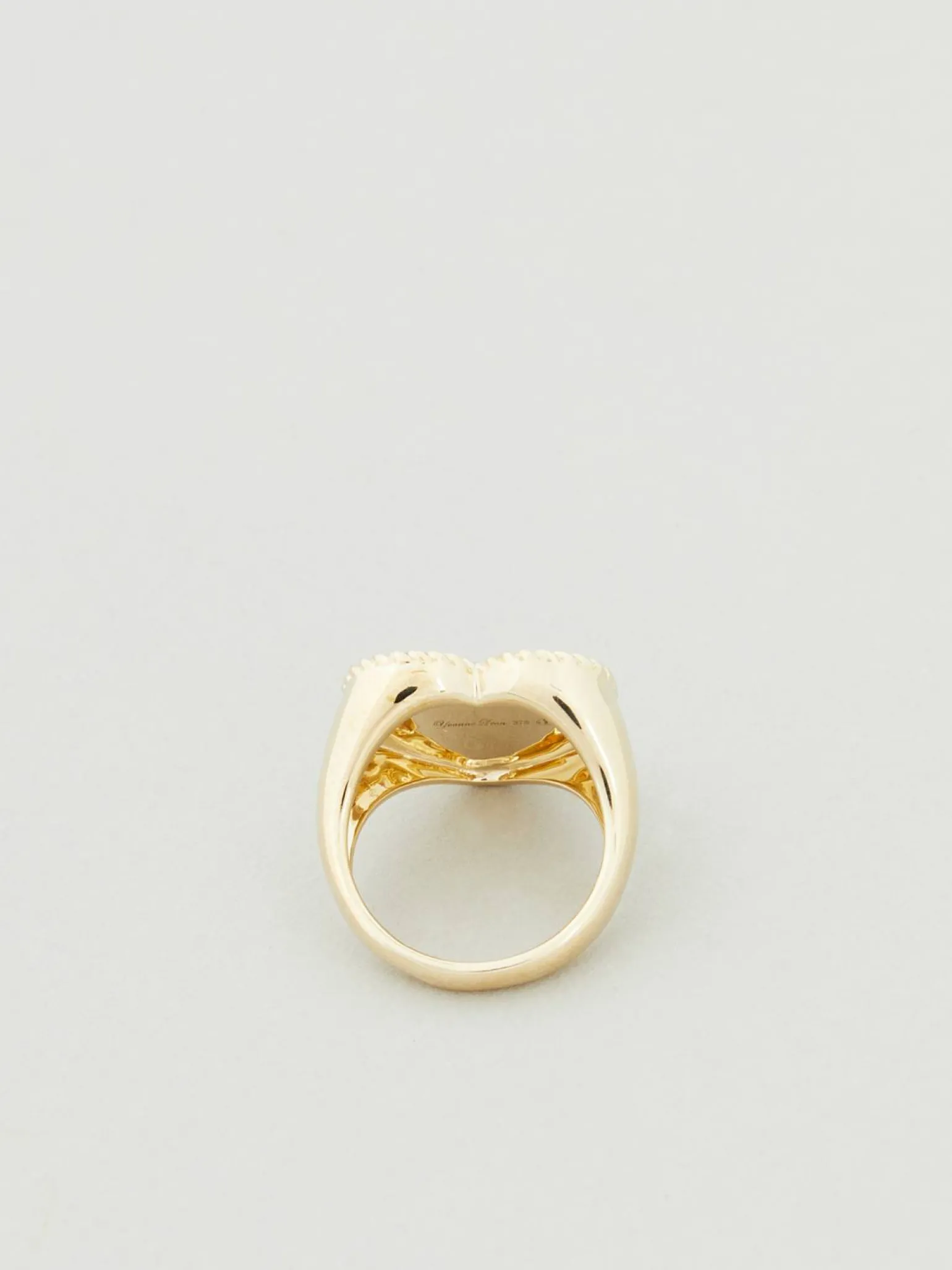 Ring 'Chevaliere Coeur' Violett