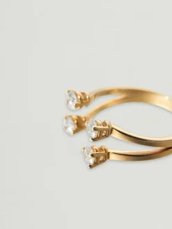 Ring 'Dots' mit Diamanten und Gold