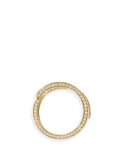 Ring 'Lua Oceane' mit Diamanten Gelbgold