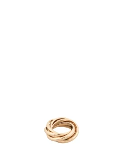 Ring mit Logogravur Gold