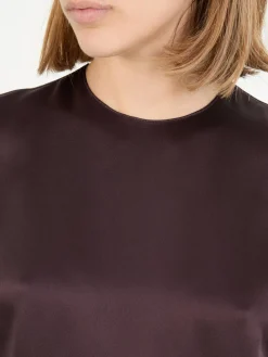 Ärmelloses Top Braun