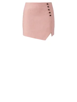 Rock mit Knöpfen 'Taranto' Rosé