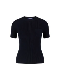 Rundhalspullover 'Berlino' Marineblau