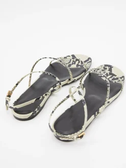 Sandalen 'Loop Flat' Beige