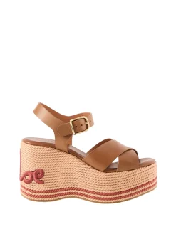 Sandalen 'Sand' mit Keilabsatz Woodrose