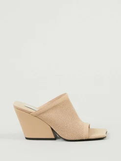 Sandalette 'Mesh Knitted Mat' Beige