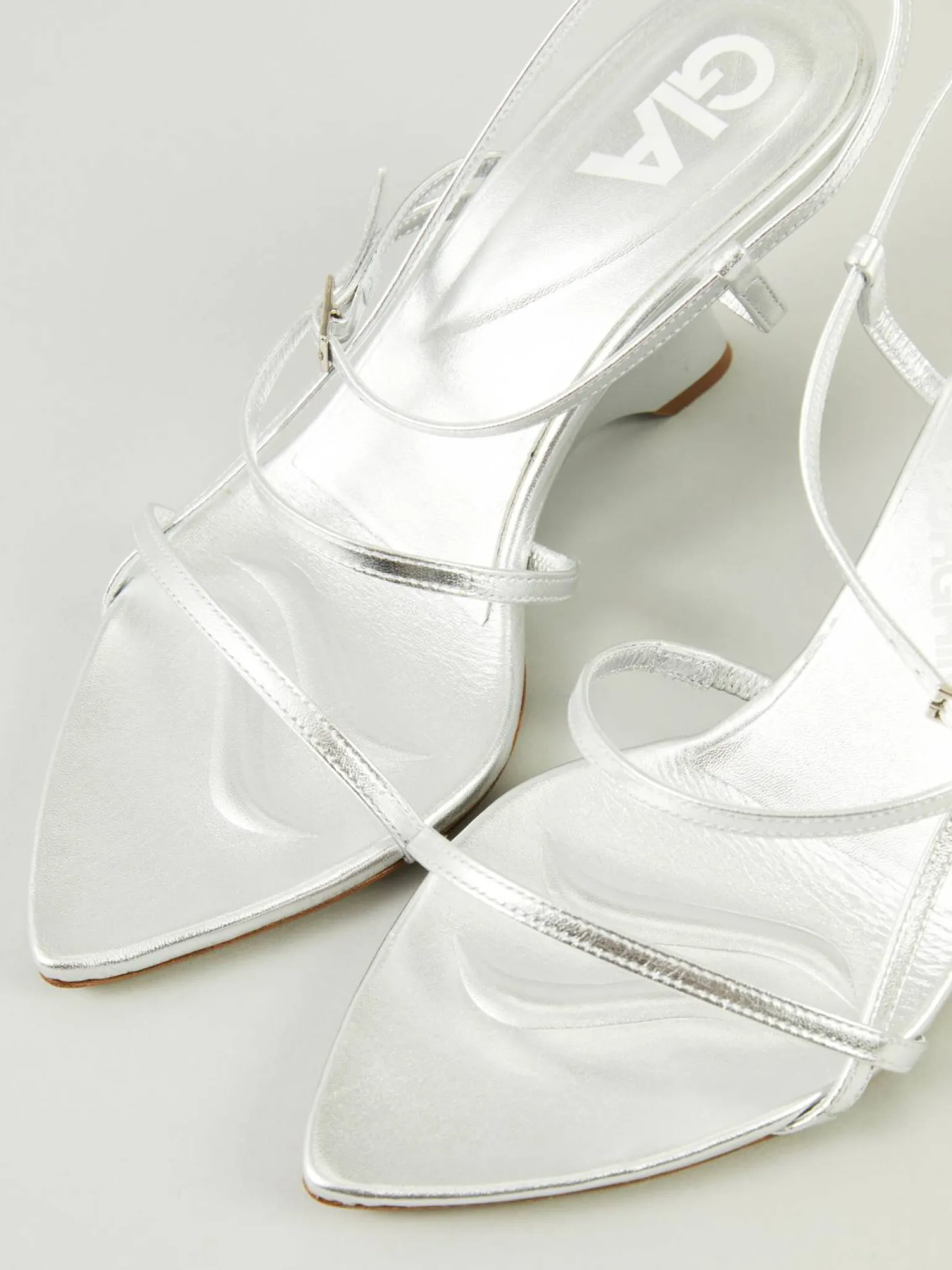 Sandaletten 'Gia 26' Silber