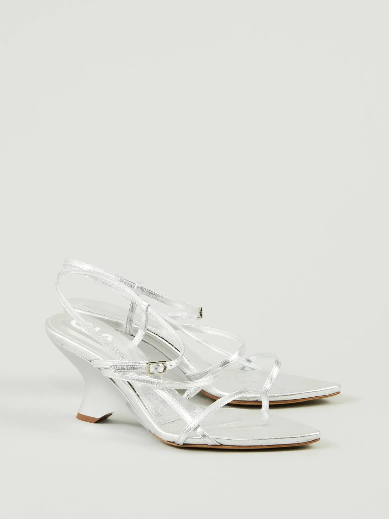 Sandaletten 'Gia 26' Silber