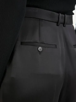 Satinhose Schwarz