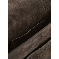 Satteltasche 'Marcie' mit Lammfellbesatz Kohl Brown