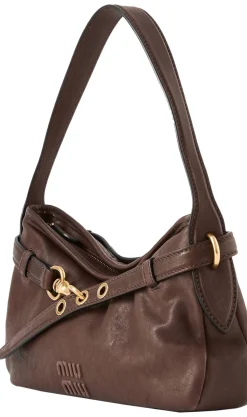 Schultertasche 'Aventure' Dunkelbraun