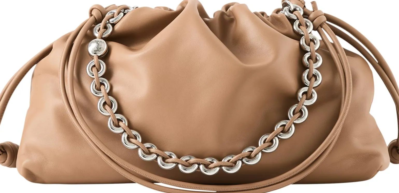 Schultertasche 'Flamenco Purse Large' Mocha