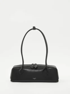 Schultertasche 'Le Teckel Medium' Schwarz