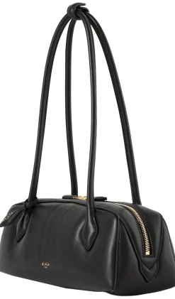 Schultertasche 'Le Teckel' Schwarz