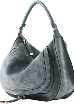 Schultertasche 'Marcie Hobo' Ashes Blue