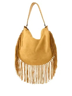 Schultertasche 'Oskan Hobo Soft' Gelb