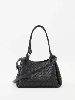 Schultertasche 'Parachute Medium' Schwarz