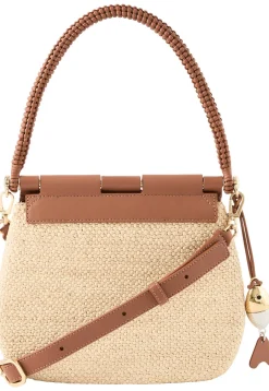 Schultertasche Paula’s Ibiza ‘Pescador Medium’ Natural/Tan