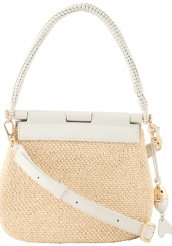 Schultertasche Paula’s Ibiza ‘Pescador Medium’ Natural/White