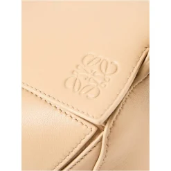 Schultertasche Paula's Ibiza ‘Puzzle Featherlight Medium’ Silk Beige