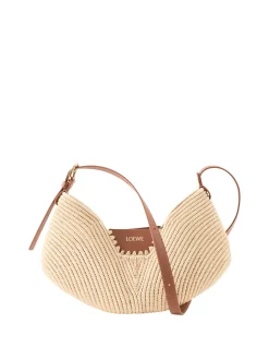 Schultertasche Paula's Ibiza 'Swing Medium' Natural/Tan