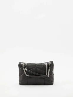 Schultertasche 'Puffer Toy' Schwarz