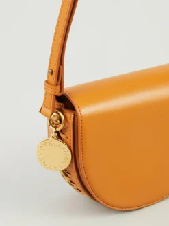 Schultertasche 'Small Flap' Cognac