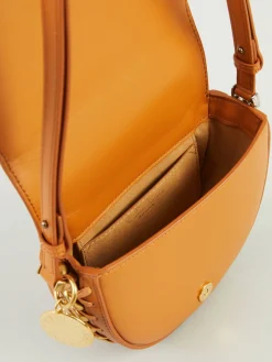 Schultertasche 'Small Flap' Cognac