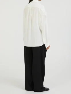 Seidenbluse 'Darnelle' Weiß