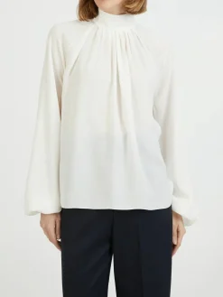 Seidenbluse 'Kilian' Crème
