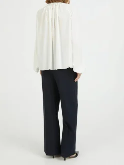 Seidenbluse 'Kilian' Crème
