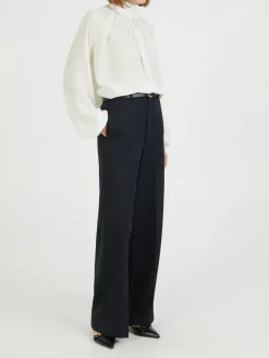 Seidenbluse 'Kilian' Crème