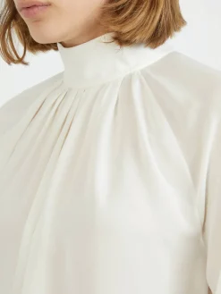 Seidenbluse 'Kilian' Crème