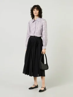 Seidenbluse 'Malibu' Violett