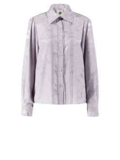 Seidenbluse 'Malibu' Violett