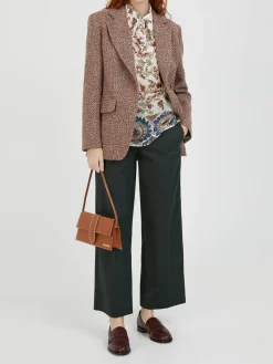 Seidenbluse Multi