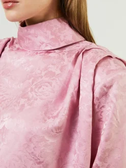 Seidenbluse 'Toulouse' Rosé