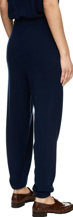 Seiden-Cashmere Jogginghose Midnight