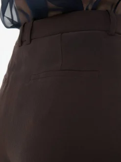 Seidenhose Braun