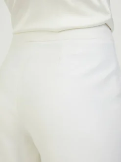 Seidenhose 'Chloé x Atelier Jolie' Eden White