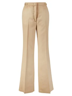 Seidenhose 'Vesta' Beige