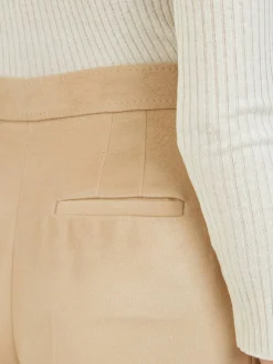 Seidenhose 'Vesta' Beige