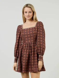 Seidenkleid 'Anna' Multi