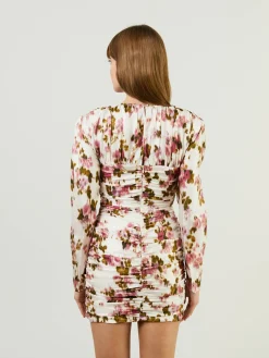 Seiden-Kleid 'Sevilla' Multi