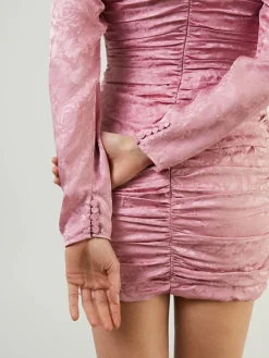 Seiden-Kleid 'Toulouse' Rosé