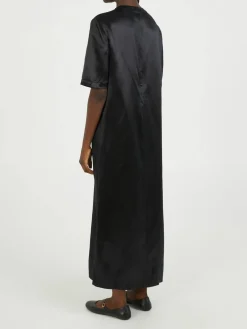 Seidenkleid 'Tuga' Schwarz