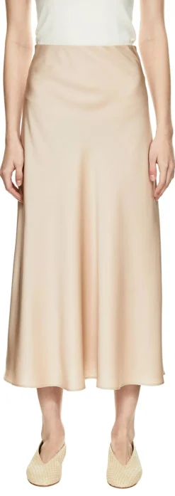 Seidenrock Beige
