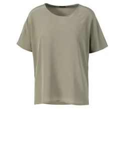 Seidenshirt Grün