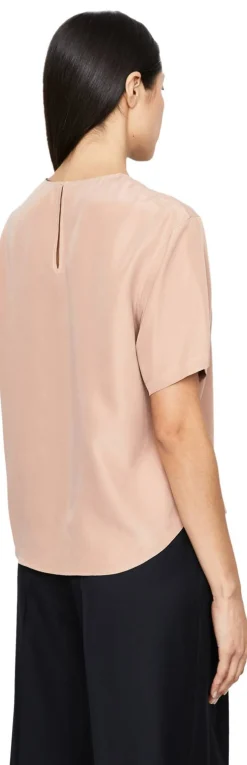 Seidenshirt 'Narcissa' Rosenholz