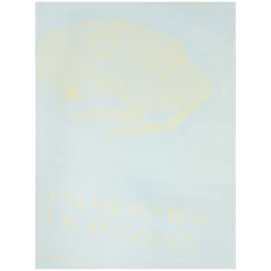 Seidentuch 'Le Foulard Paysan' Blau/Gelb